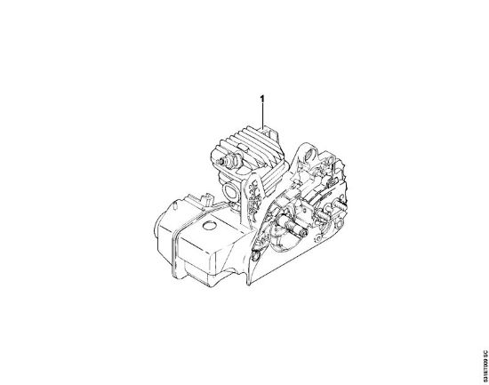 Motosierras de gasolina (MS) MS 210 C-BE Níºmero de máquinaÂ  de la marca Stihl